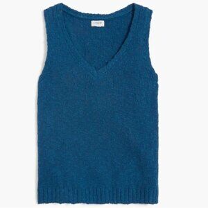 J. Crew Blue Sleeveless Knit Tank Top